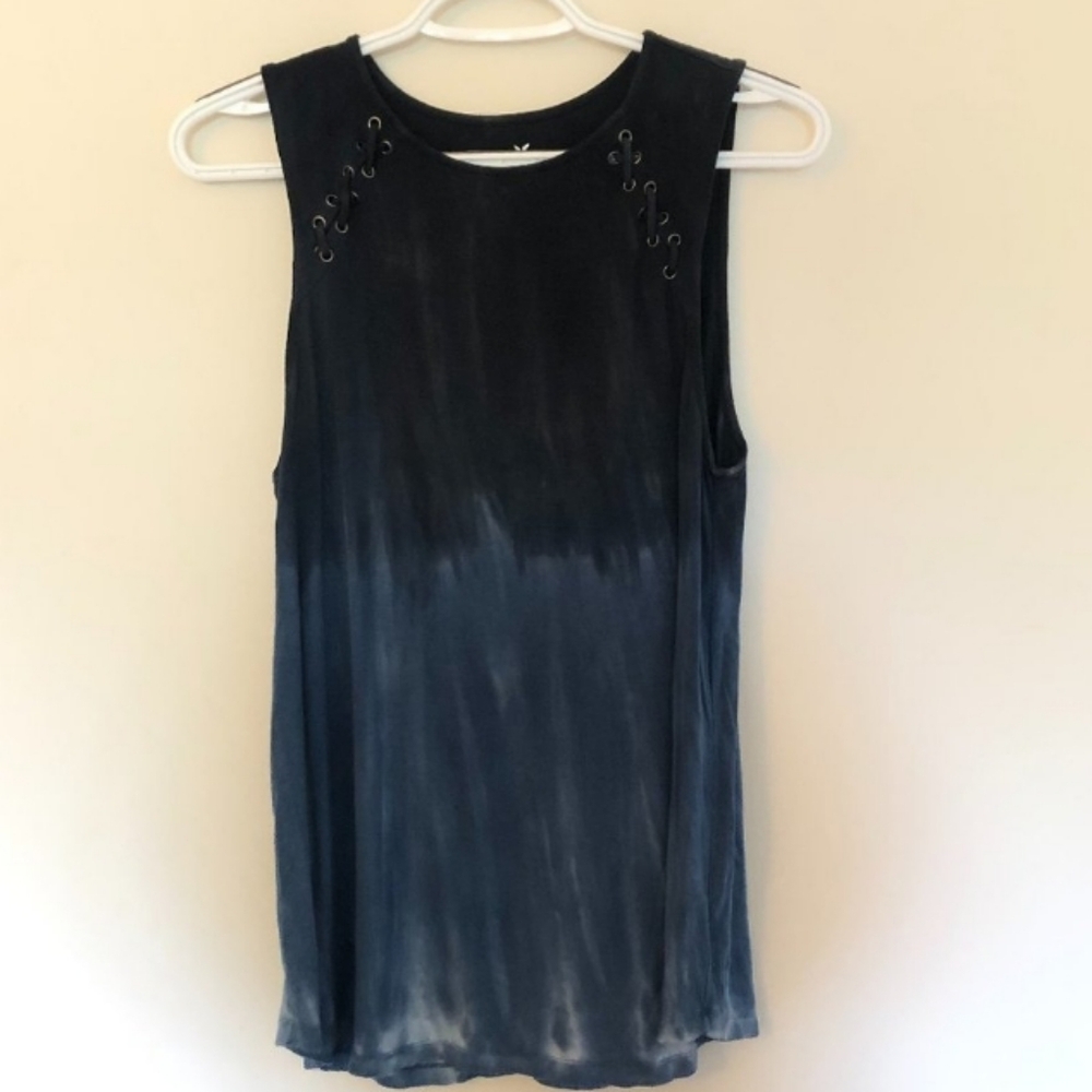 Top dip tie dye, blouse.